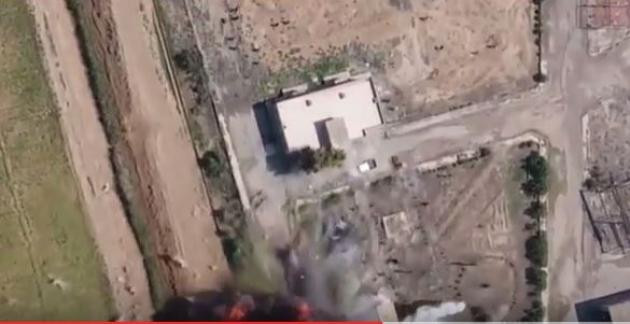Drone κατέγραψε απίστευτη έκρηξη στη Ράκκα- Στρατιώτες έγιναν σκόνη (βίντεο)